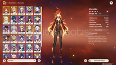 NA | AR55 C3 Mavuika + BIS + Furina + Escoffier