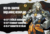 NA | IK3+ Bunyue - Başlangıç Hesapları