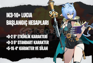 NA | IK3+ Lucia - Başlangıç Hesapları