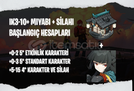 NA | IK3+ Miyabi + Kendi Silahı - Başlangıç