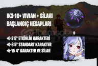 NA | IK3+ Vivian + Kendi Silahı - Başlangıç