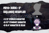 NA | MR10+ Durin + 5* - Başlangıç Hesapları NA | MR10+ Durin + 5* - Başlangıç Hesapları