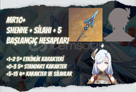 NA | MR10+ Shenhe + Silahı + 5* - Başlangıç NA | MR10+ Shenhe + Silahı + 5* - Başlangıç