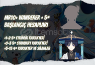 NA | MR10+ Wanderer + 5* - Başlangıç Hesapları NA | MR10+ Wanderer + 5* - Başlangıç Hesapları