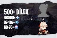 NA | MR50+ Kazuha + 5* ve 46000 Köken