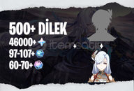 NA | MR50+ Shenhe + 5* ve 46000 Köken