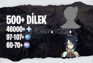 NA | MR50+ Xianyun + 5* ve 46000 Köken