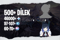 NA | MR50+ Yelan + 5* ve 46000 Köken