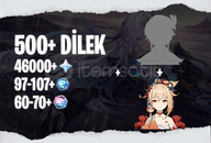 NA | MR50+ Yoimiya + 5* ve 46000 Köken