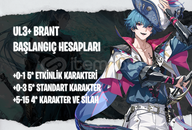 NA | UL3+ Brant - Başlangıç Hesapları NA | UL3+ Brant - Başlangıç Hesapları