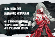 NA | UL3+ Phrolova - Başlangıç Hesapları NA | UL3+ Phrolova - Başlangıç Hesapları