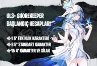 NA | UL3+ Shorekeeper - Başlangıç Hesapları