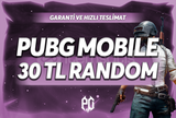 ⭐ [NADİR] 30TL PUBG Random Hesap ⭐