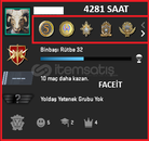 NADIR 5 MADALYA / 4281 SAAT / PRİME / FACEİT