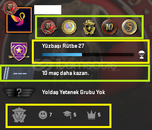 NADİR ! 5 MADALYA 70 WİN 231 SAAT SEÇKİN HESAP