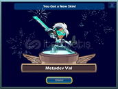 Nadir Metadev Val Skin (Rare Crossover)