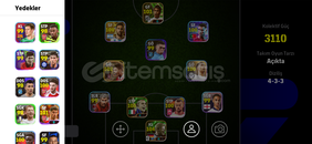 Nadir oyuncular dolu hesap 3100 