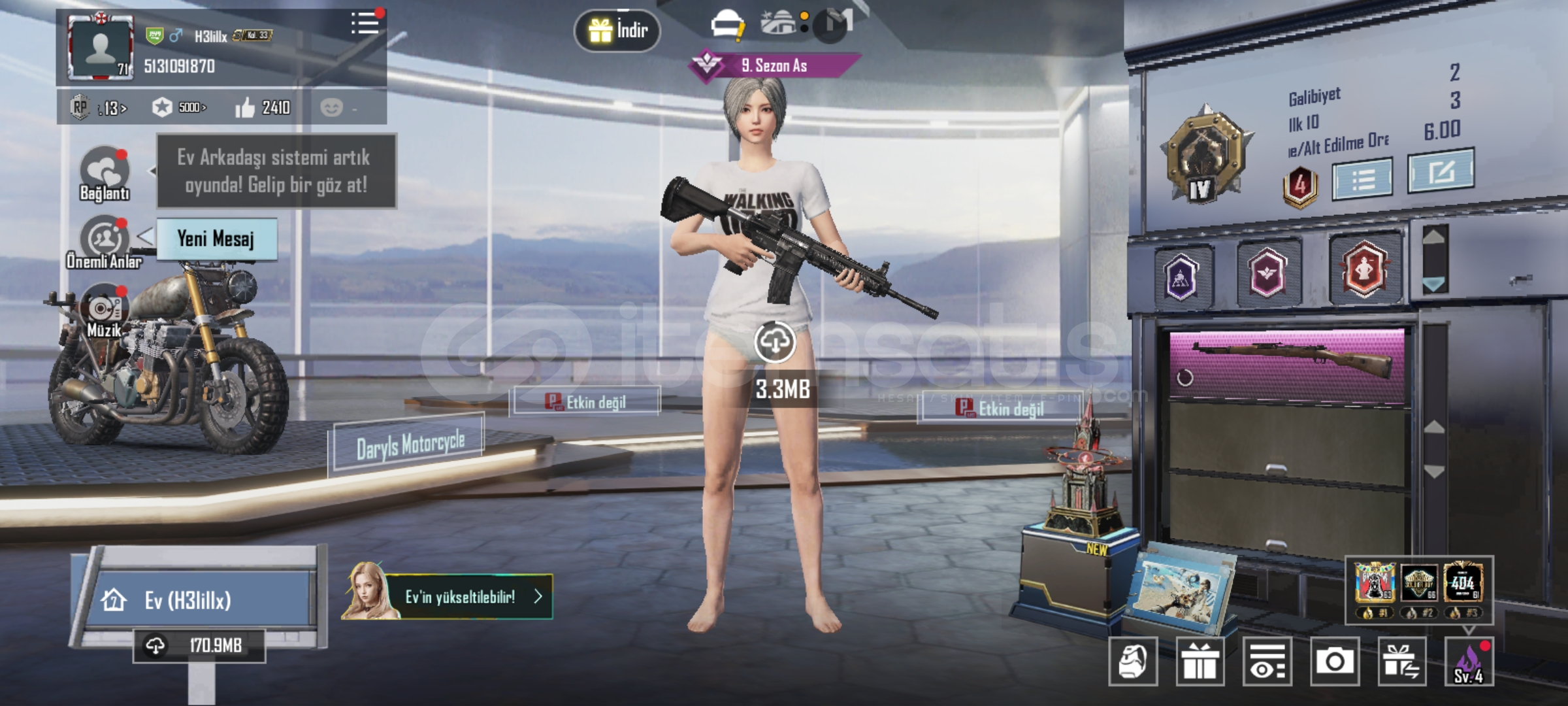 NADİR PUBG HESABI 7 YILLIK NADİR PUBG HESABI 7 YILLIK