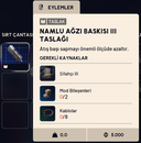 NAMLI AĞZI BASKISI 3 TASLAK - BLUEPRINT