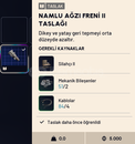 NAMLU AĞZI FRENİ II TASLAĞI