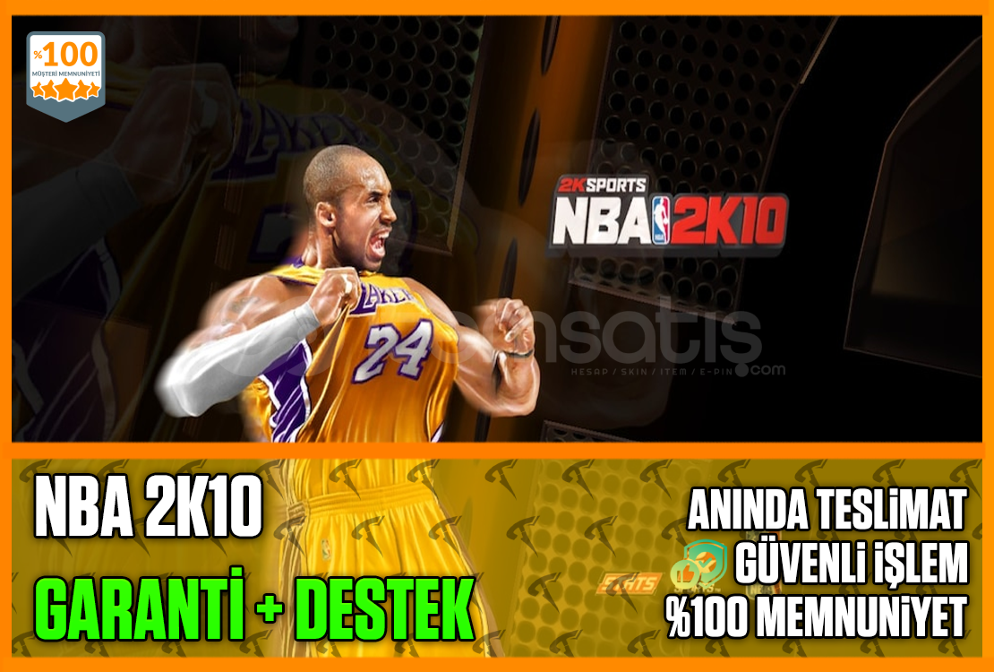 ⭐️☘️NBA 2K10 (2010)❤️Garanti & Sorunsuz❤️ ⭐️☘️NBA 2K10 (2010)❤️Garanti & Sorunsuz❤️