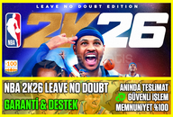 ⭐️☘️NBA 2K26 Leave No Doubt❤️Garanti❤️