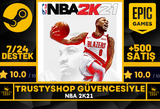 NBA 2K21 + Garanti 7/24 Destek