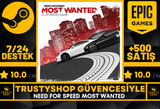 Need for Speed Most Wanted + Garanti Destek