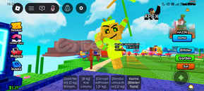 Neon Gold Mr carrot 300 K (damege) hasar