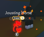 Neon Jousting Horse - Adopt Me Neon Jousting Horse - Adopt Me