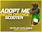 ⭐Neon Orange Scooter [LİMİTED] | Adopt Me