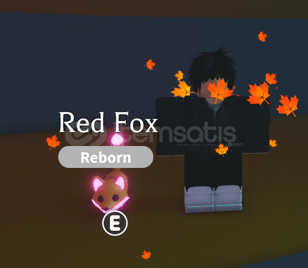 Neon Red Fox - Adopt Me Neon Red Fox - Adopt Me