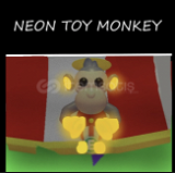 Neon Ride(Nr) Toy Monkey