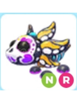 Neon Ride Sugar Axolotl- adopt me 