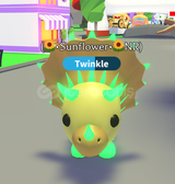 NEON RİDE TRİCERATOPS
