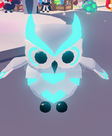 NEON SNOW OWL