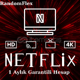 Netfilx Hesap -Garantili 1Aylık Hesap 