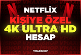 ⭐Netflix 1 AYLIK 4K ULTRA HD