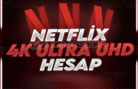 Netflix 1 Aylık Ultra HD Hesap
