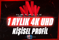 ⚡Netflix 4K UHD | 1 Aylık 4K UHD✅