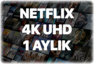 Netflix 4K UHD [GARANTİ]