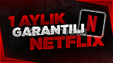 NETFLİX 4K ULTRA HD + GARANTİ