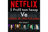 Netflix Global 5 profil 4K UHD