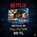 NETFLİX KİŞİYE ÖZEL 4K ABONELİĞİ