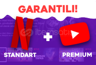 ⭐NETFLIX STANDART + YOUTUBE PREMIUM⭐