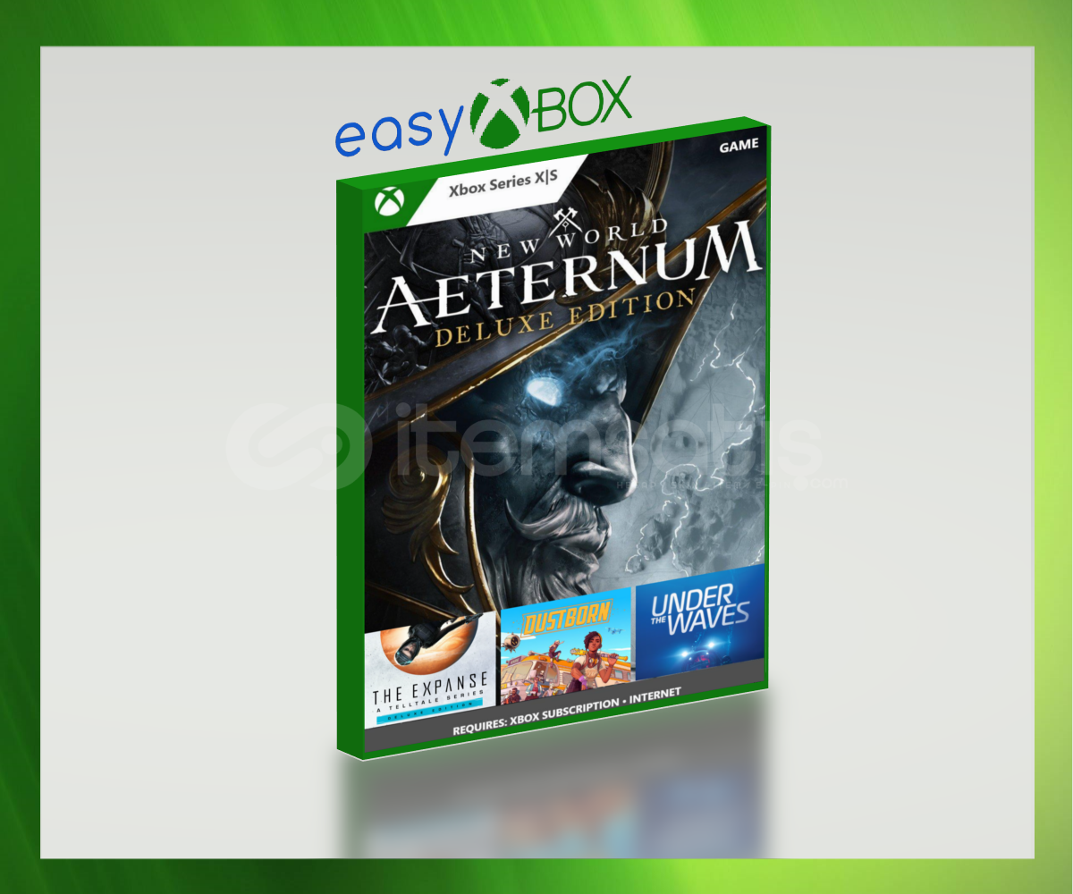 New World Aeternum Deluxe Edition+3 Oyunlu-XBOX New World Aeternum Deluxe Edition+3 Oyunlu-XBOX