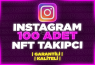 ⭐[NFT HESAPLAR] INSTAGRAM 100 ADET TAKİPÇİ⭐