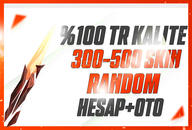 ✨[NICEE] TR SV 300-500 SKİN GARANTİ RANDOM✨
