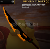Nichirin Cleaver - Attack on Titan Revolution