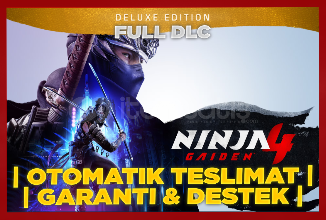 ⭐️Ninja Gaiden 4 + Deluxe Edition + OTO TESLİM ⭐️Ninja Gaiden 4 + Deluxe Edition + OTO TESLİM